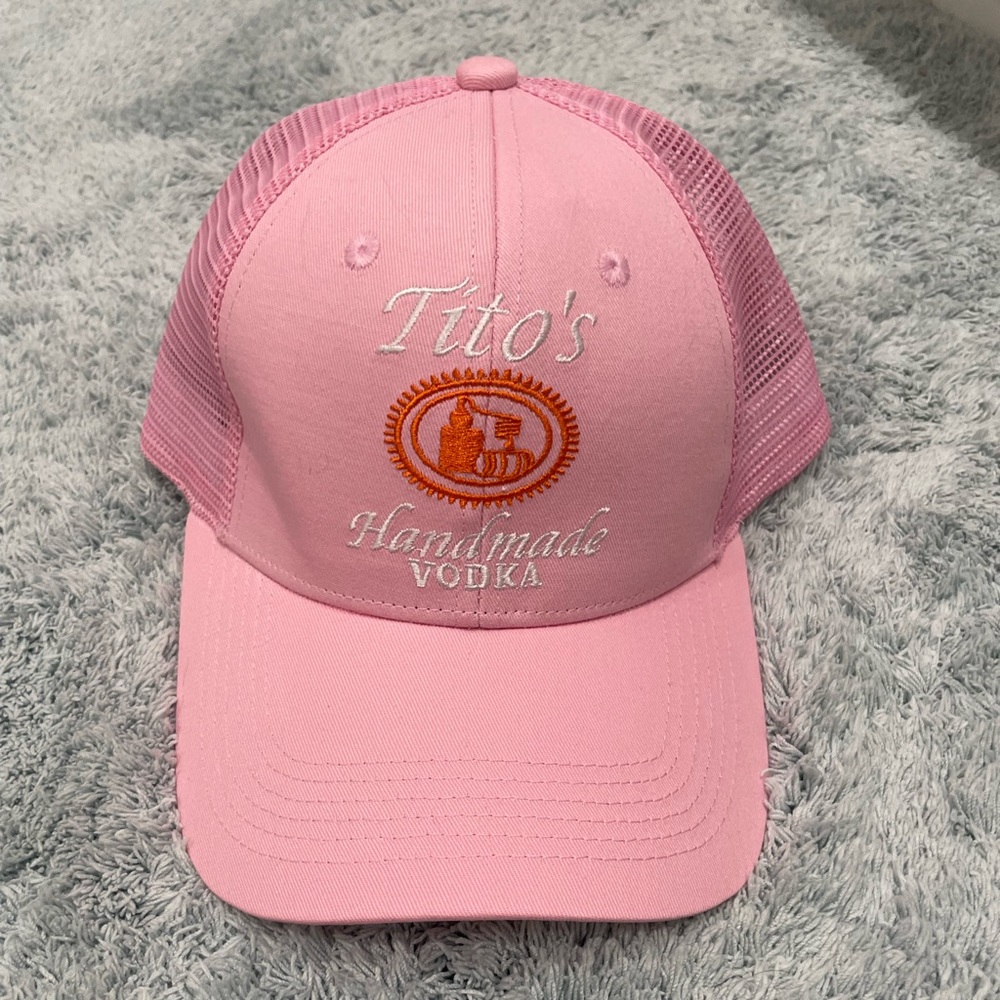 Tito’s Pink Hat